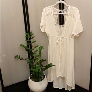 Crave Fame | Tie-front Coverup